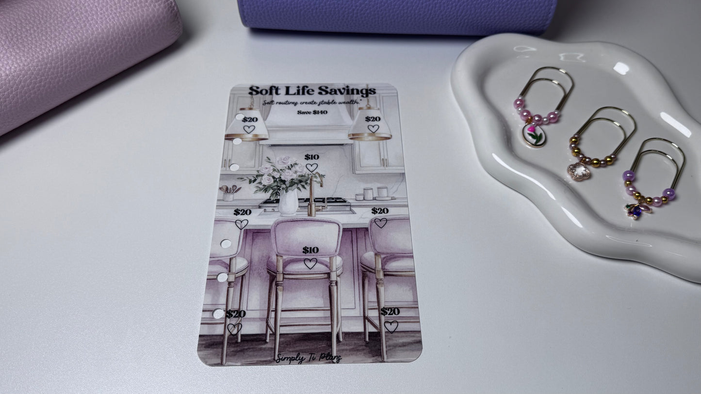Soft Life Savings (Hole Punched)