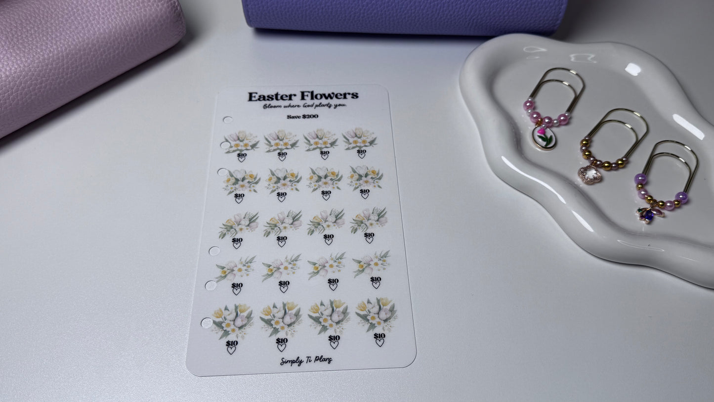 Easter Flowers (Hole Punched)