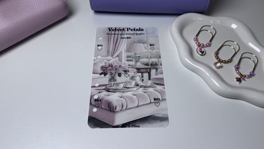 Velvet Petals (Hole Punched)